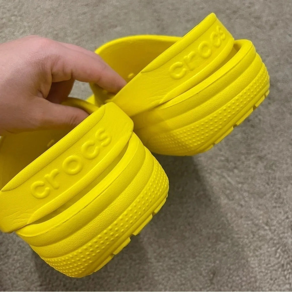 Crocs Coast Clog LEMON YELLOW Unisex Male 7 Women 9 main image 11